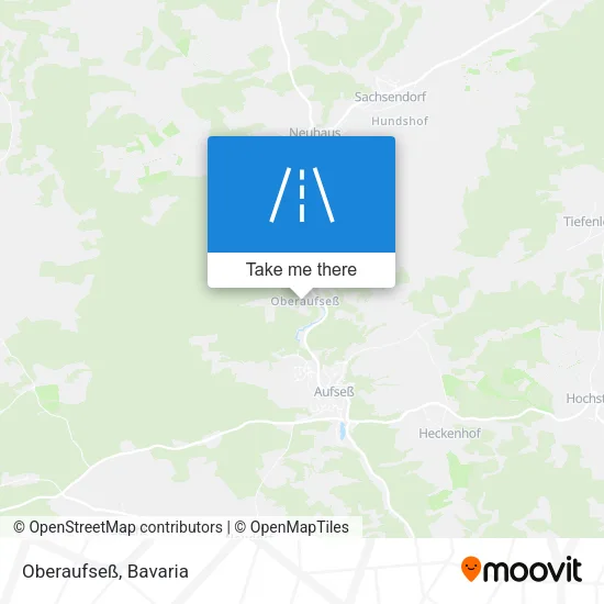 Карта Oberaufseß