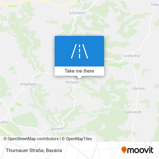 Thurnauer Straße map