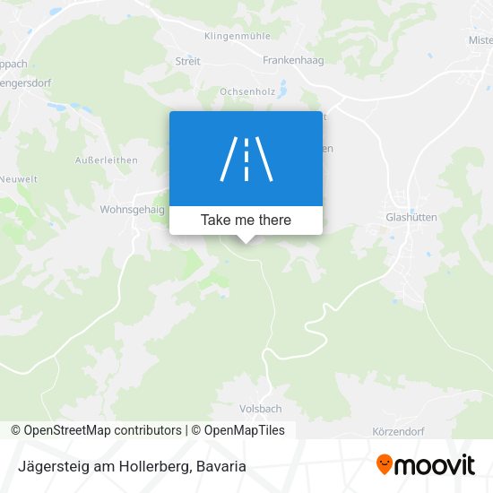Jägersteig am Hollerberg map
