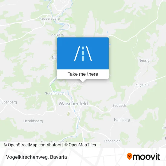 Карта Vogelkirschenweg