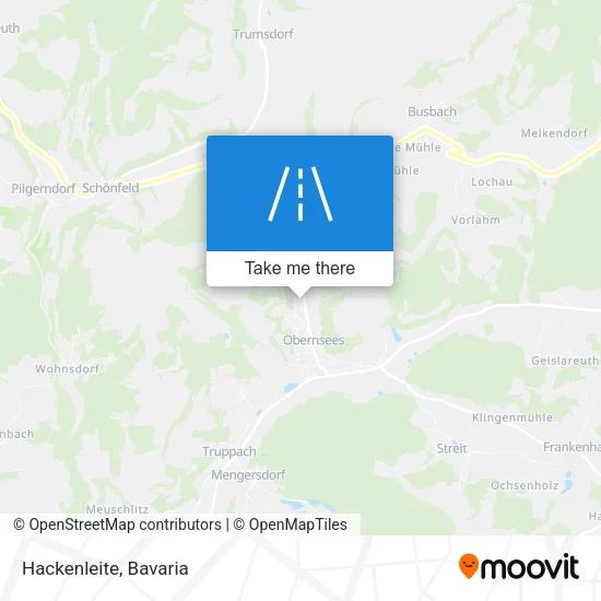 Карта Hackenleite