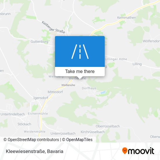 Kleewiesenstraße map