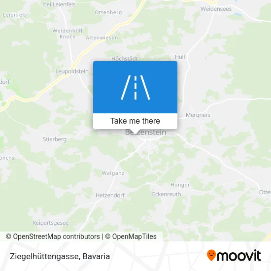 Карта Ziegelhüttengasse