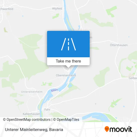 Карта Unterer Mainleitenweg