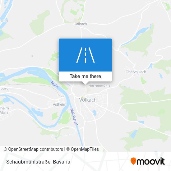 Schaubmühlstraße map