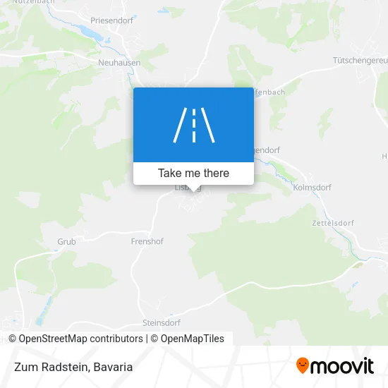 Карта Zum Radstein