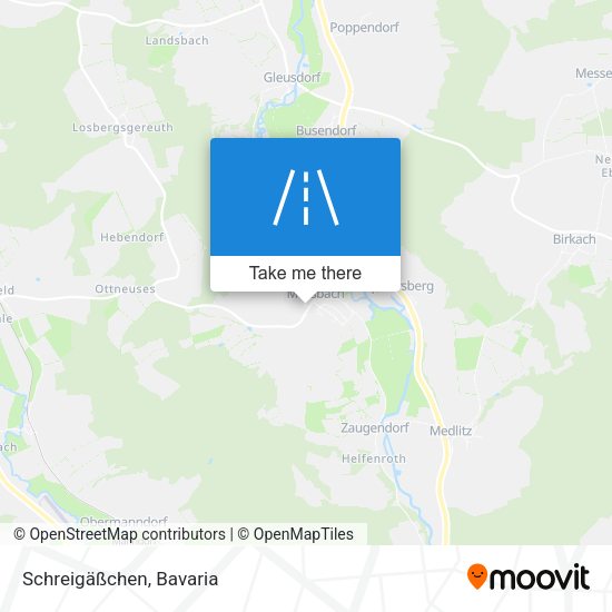 Schreigäßchen map