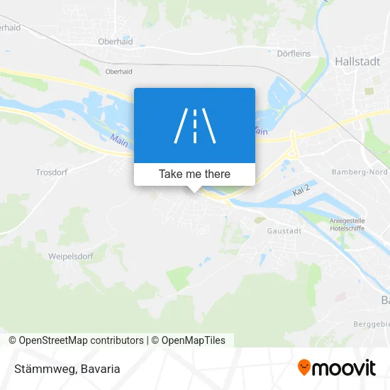 Карта Stämmweg