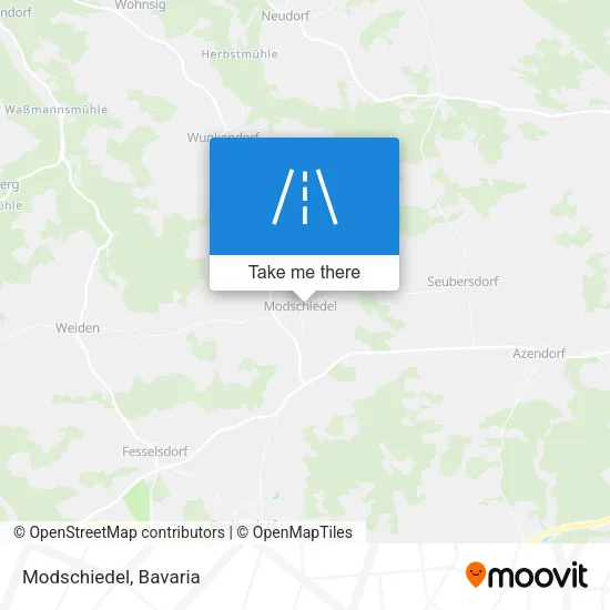 Карта Modschiedel