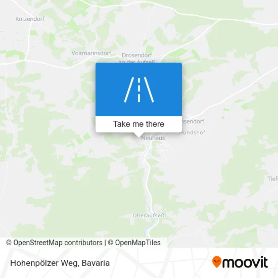 Карта Hohenpölzer Weg