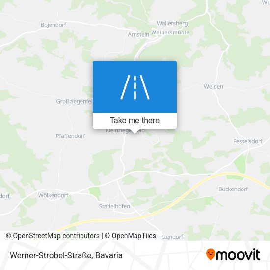 Werner-Strobel-Straße map