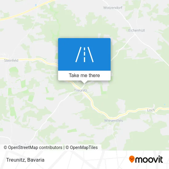 Карта Treunitz