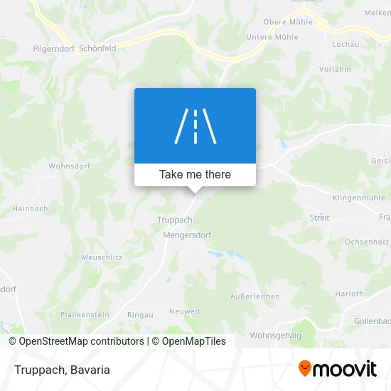 Карта Truppach