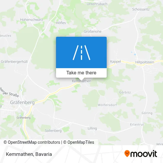 Kemmathen map