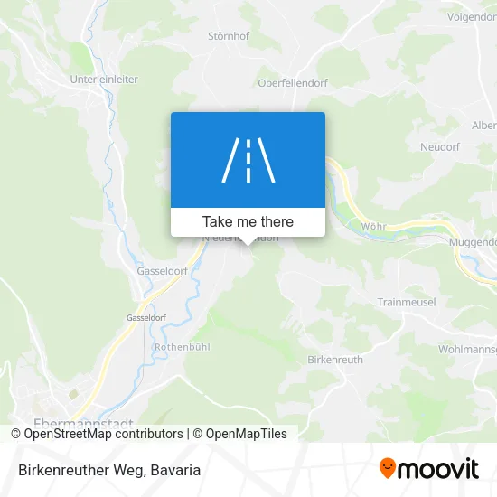 Карта Birkenreuther Weg
