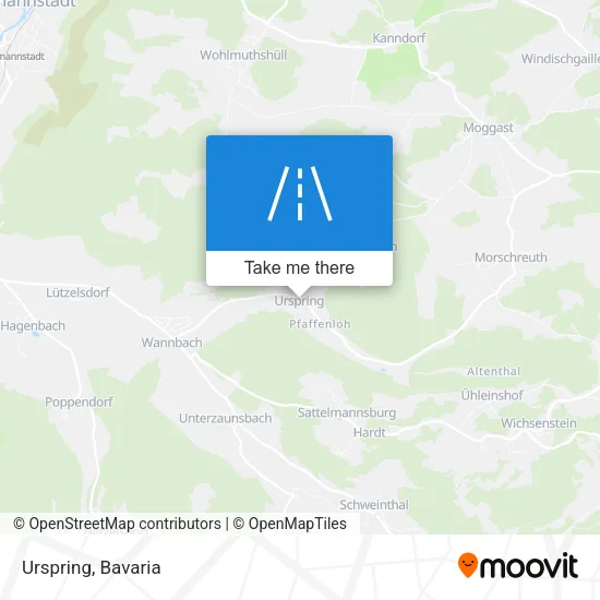 Карта Urspring