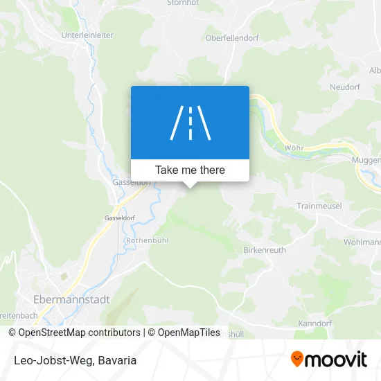 Карта Leo-Jobst-Weg