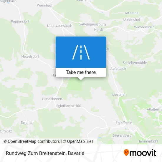 Rundweg Zum Breitenstein map