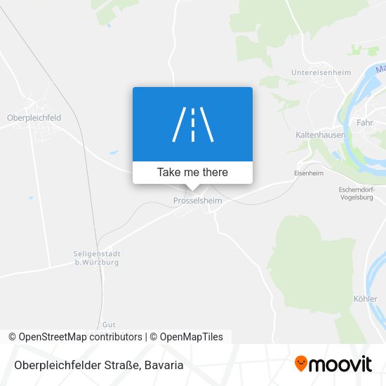 Oberpleichfelder Straße map