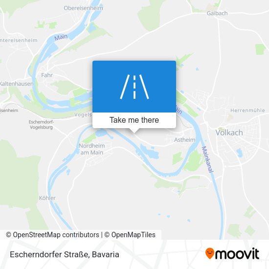 Escherndorfer Straße map