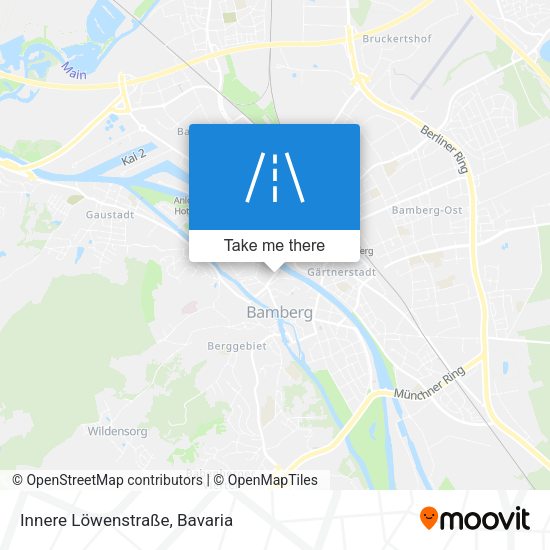 Innere Löwenstraße map
