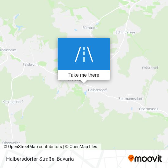 Halbersdorfer Straße map