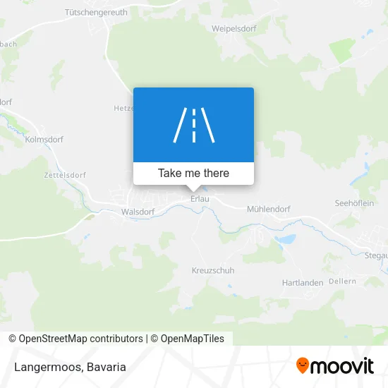 Карта Langermoos