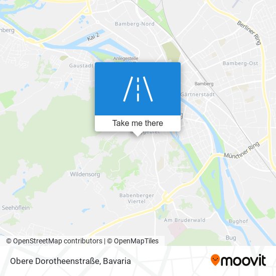 Obere Dorotheenstraße map