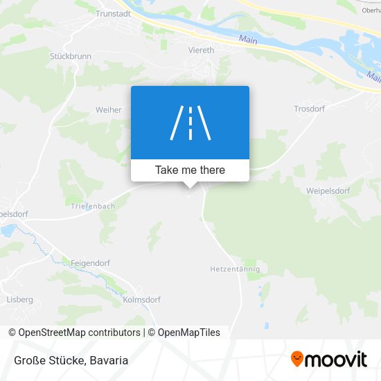 Große Stücke map