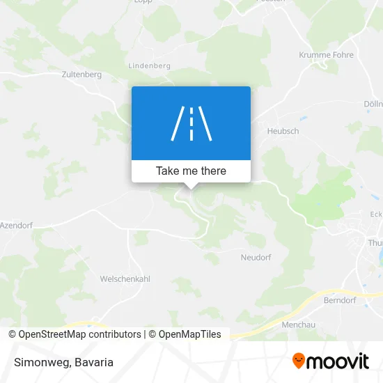Simonweg map