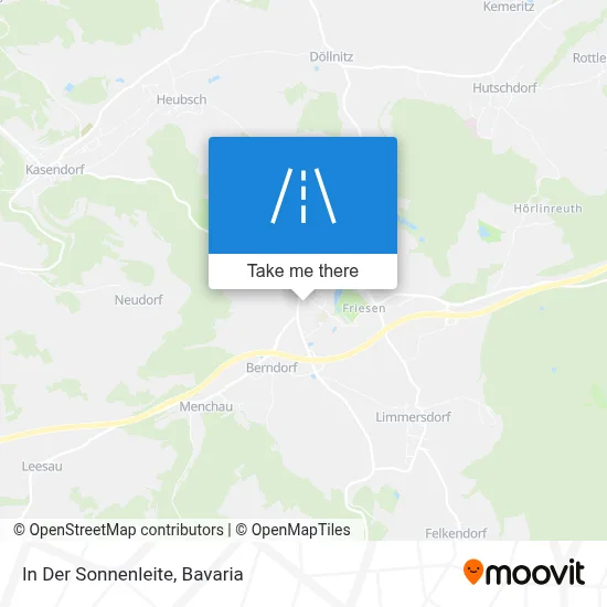 In Der Sonnenleite map