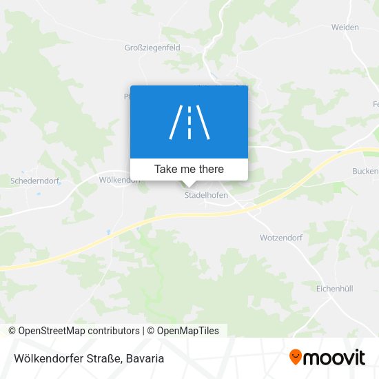 Wölkendorfer Straße map