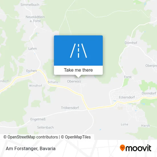 Am Forstanger map