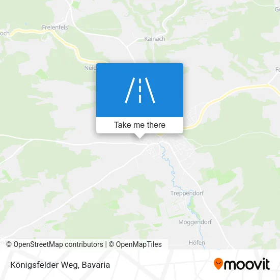 Карта Königsfelder Weg