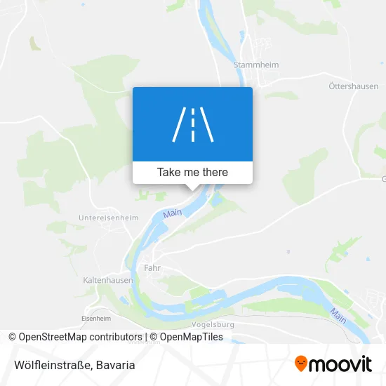 Карта Wölfleinstraße