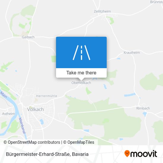 Bürgermeister-Erhard-Straße map