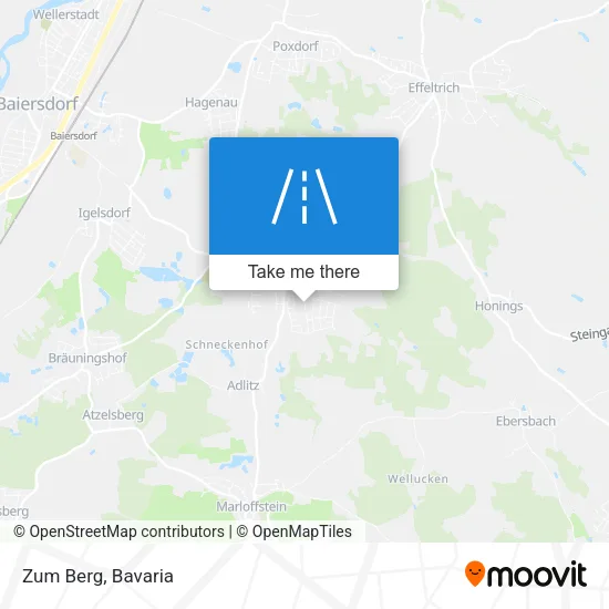 Карта Zum Berg