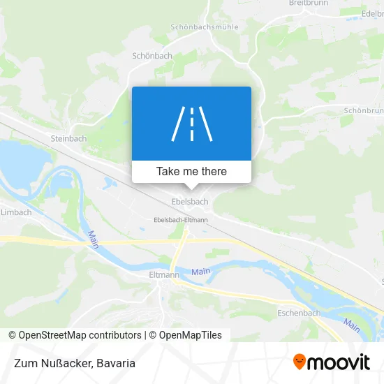 Карта Zum Nußacker