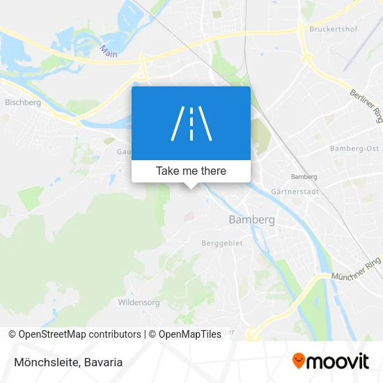 Карта Mönchsleite