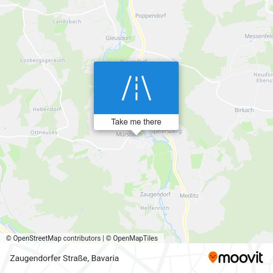 Zaugendorfer Straße map
