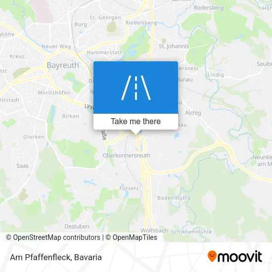 Карта Am Pfaffenfleck