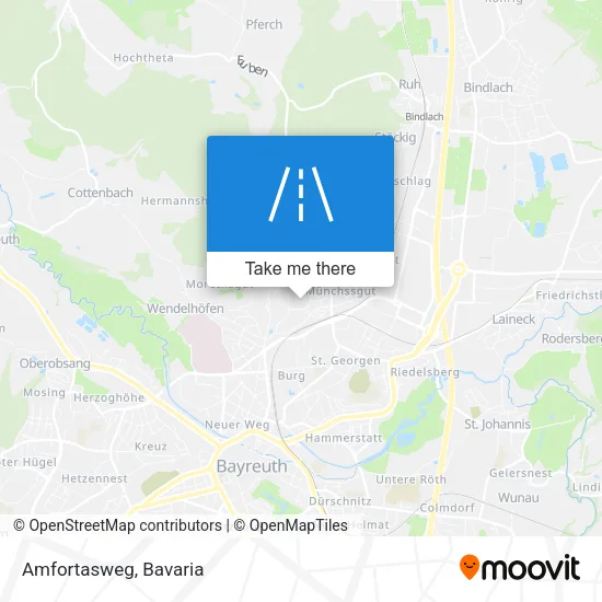 Карта Amfortasweg