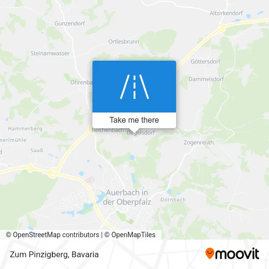 Карта Zum Pinzigberg