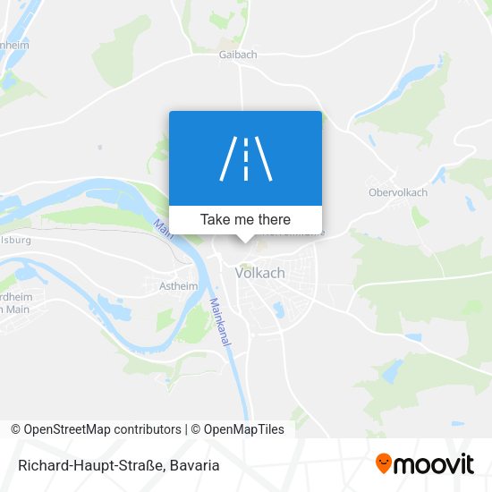 Richard-Haupt-Straße map