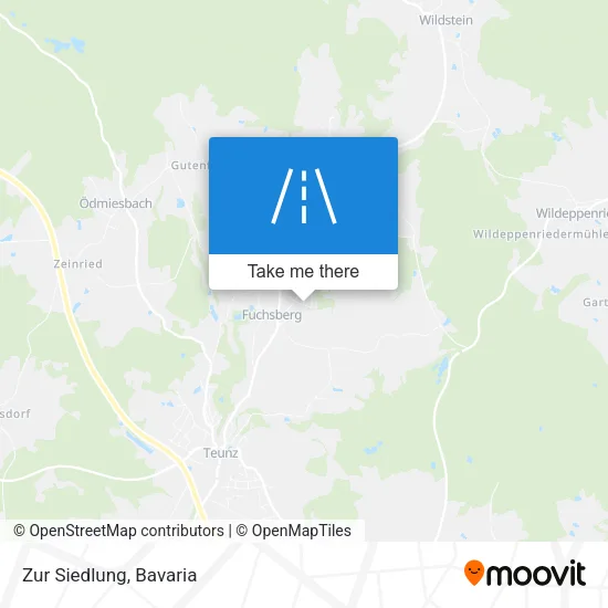 Карта Zur Siedlung