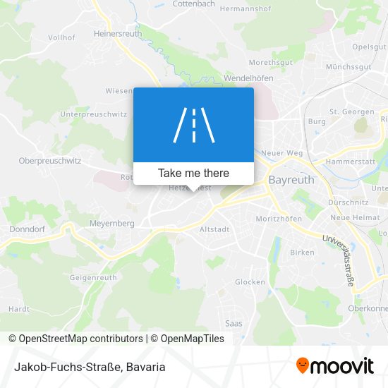 Jakob-Fuchs-Straße map
