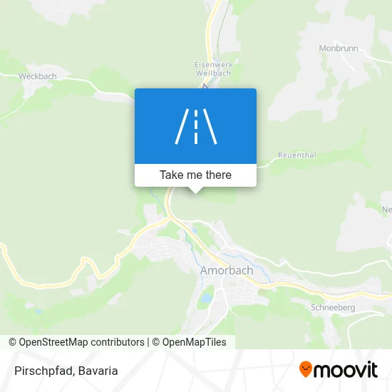 Pirschpfad map