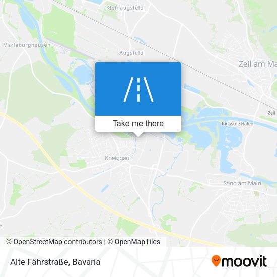 Alte Fährstraße map