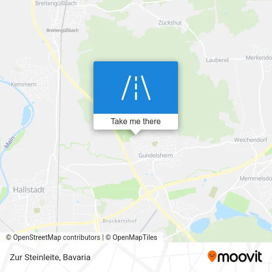 Карта Zur Steinleite