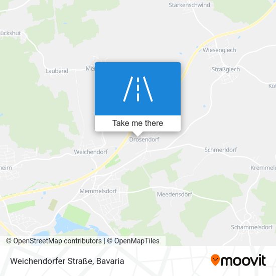 Weichendorfer Straße map